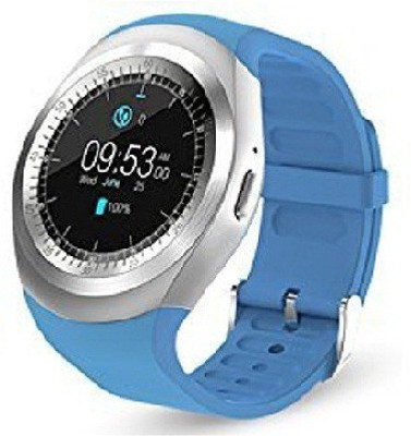 

GUG Touch Screen Blu Smartwatch(Blue Strap Free Size)