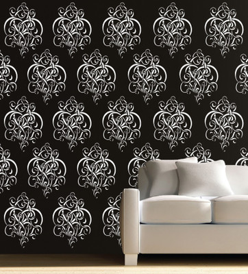 

Kayra Decor KD256 (SIZE:16" x 24")Beautiful reusable Wall Stencil(Pack of 1, Beautifully designed stencil.)