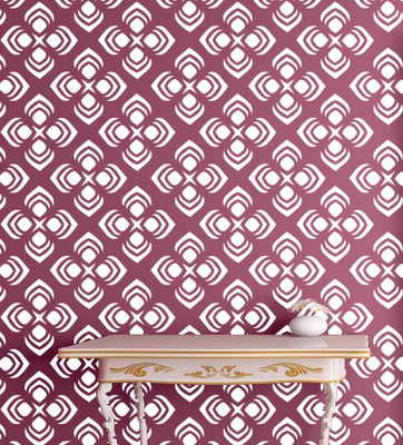

Kayra Decor KD352 (SIZE:16" x 24")Beautiful reusable Wall Stencil(Pack of 1, Beautifully designed stencil.)