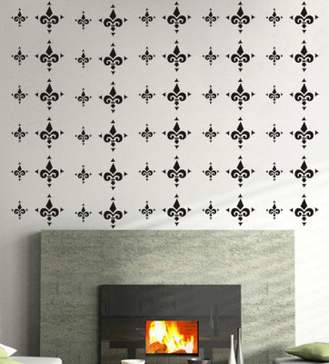 

Kayra Decor KD254 (SIZE:16" x 24")Beautiful reusable Wall Stencil(Pack of 1, Beautifully designed stencil.)