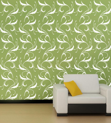 

Kayra Decor KD351 (SIZE:16" x 24")Beautiful reusable Wall Stencil(Pack of 1, Beautifully designed stencil.)