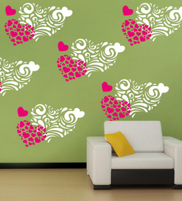 

Kayra Decor KD434 Wall Arts Stencil(Pack of 1, Beautiful Design)