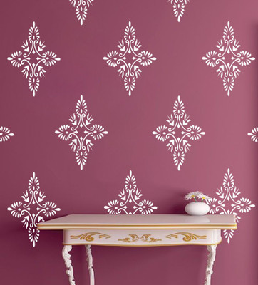 

Kayra Decor KD265 (SIZE:16" x 24")Beautiful reusable Wall Stencil(Pack of 1, Beautifully designed stencil.)