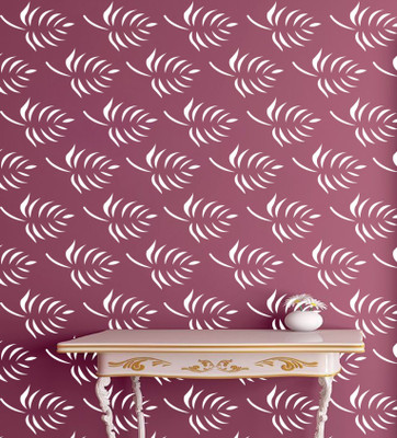 

Kayra Decor KD337 (SIZE:16" x 24")Beautiful reusable Wall Stencil(Pack of 1, Beautifully designed stencil.)