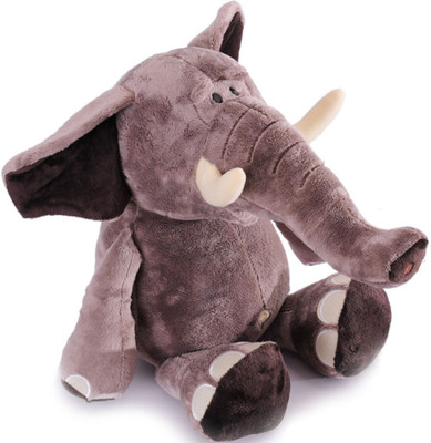

NICI Cute Elephant Imported Stuffed Plush - 55 cm(Brown)