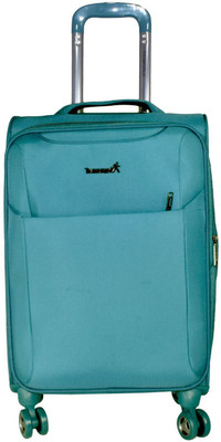 

TRAWORLD Jupiter-1004 24 inch 4Wheel Trolley Bag - Blue Expandable Check-in Luggage -  inch(Blue