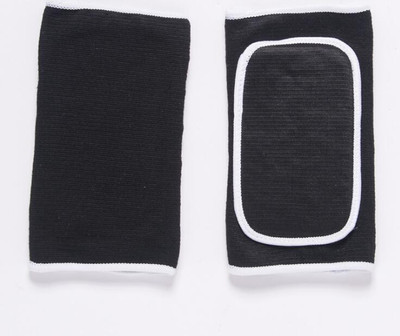 

SBE 1 Pair Sports Elbow And Knee Pads Knitted Thick Sponge, volleyball Basketball Support Brace Pads Elbow Protector Elastic Foam Pad Knee Guard Elbow Support(Black, Blue;black