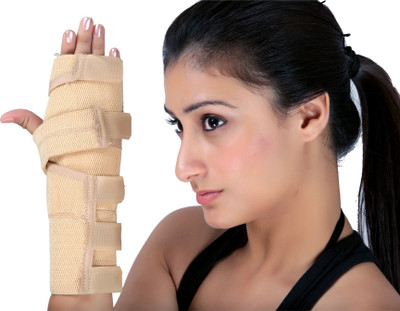 

MAA APPEARLS & DESINGER Elastic Wrist Splint Long Type Palm Support (L, Beige)