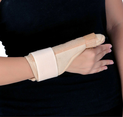 

MAA APPEARLS & DESINGER Thumb Spica Splint Hand Support (S, Beige)
