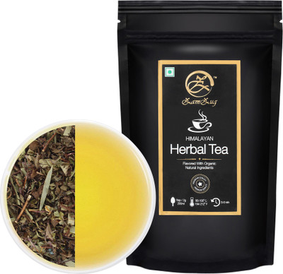 zamzug Himalayan Herbs, Mint, Tulsi Herbal Tea Pouch(100 g)