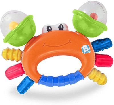 

B kids Rattle & Teether Sand Crab Teether(Multicolor)