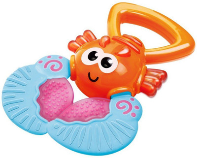 

B kids Rattle & Teether Lobster Teether(Multicolor)