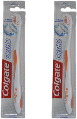 

Colgate Orthodontic (Pack of 2) Soft Toothbrush(Pack of 2)
