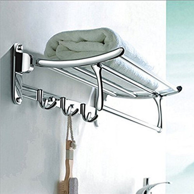 

Impulse Platinum High Grade (1.5 feet / 18inch)Folding Towel Rack Chrome Plated Towel Holder(Stainless Steel)