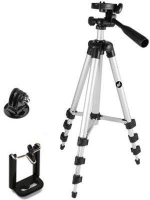 

Padraig Tripod-3110 40.2 Inch Portable Camera Tripod Kit(Silver, Supports Up to 1500 g)