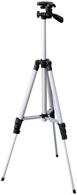 

Padraig 3110 40.2 Inch Portable Camera Tripod with Three-dimensional Tripod Kit(Silver, Supports Up to 1500 g)