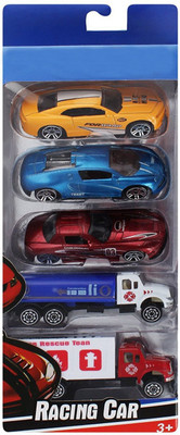 

Flipzon Five-Car Assortment Pack, Multi Color(Multicolor)