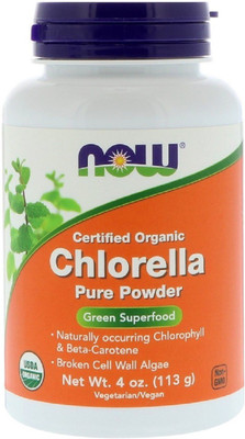 

Now Foods Now Foods, Certified Organic Chlorella, Pure Powder,(113 g)