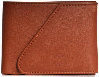 

Quetzal Men Tan Genuine Leather Wallet(5 Card Slots)