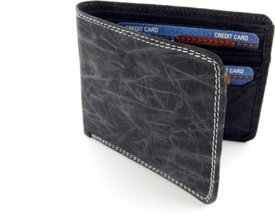 

Orbit Men Black Genuine Leather Wallet(8 Card Slots)