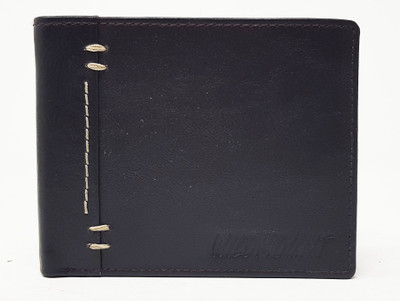 

Wildmount Men Black Genuine Leather Wallet(3 Card Slots), Brown