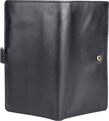 

Hidesign Men Black Genuine Leather Card Holder(2 Card Slots)