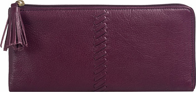 

Hidesign Women Purple Genuine Leather Wallet(1 Card Slot)