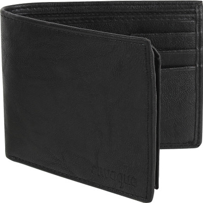 

snvogue Men Black Artificial Leather Wallet(9 Card Slots)
