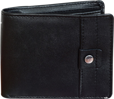 

Urban Galore Men Black Genuine Leather Wallet(8 Card Slots)