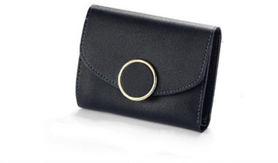 JustChhapo Women Black Artificial Leather Wallet(4 Card Slots)