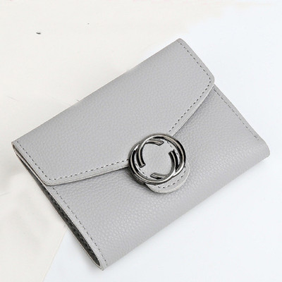 

JustChhapo Women Grey Artificial Leather Wallet(4 Card Slots)