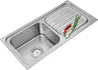 

ANUPAM wash basin 202A Counter Top(Stainless Steel)