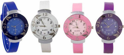 

E-SMART DVS0608 Multicolour Analog Round Dial Stylish Watch Watch - For Men & Women
