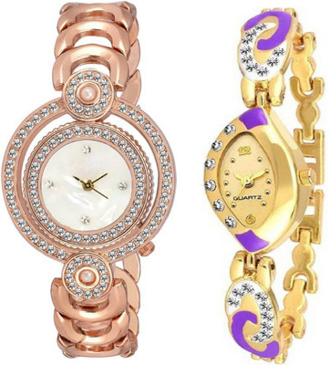 

TRUE KART Rose Gold White Dial Women's & Girl's Watch - For Women