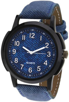 

Celora 102 Blue Jeans Dial Blue Leather Belt Watch - For Men