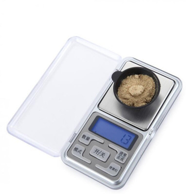 Gentle e kart Mini Pocket 200g/0.01g Weighing Scale(Silver)