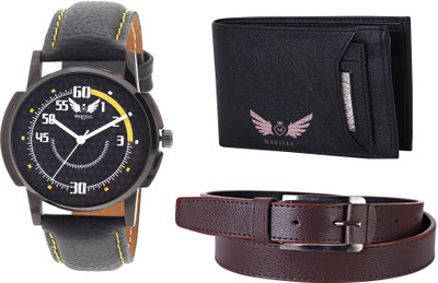 

Martell Analog Watch Combo(Black)