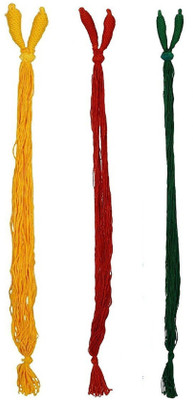 

GOELX Necklace Doris Ropes Choker Dories Combo for necklace making/designing/jewellery designing Pack of 3 - Type 3