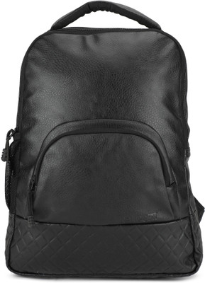 

Newport Rexine Backpack 20 L Laptop Backpack(Black)