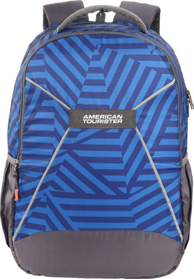 

American Tourister Mist Sch Bag 32.5 L Backpack(Blue, Grey)