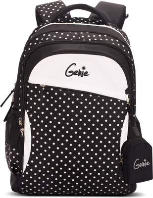 

Genie CLASSIC 30 L Backpack(Black, White)