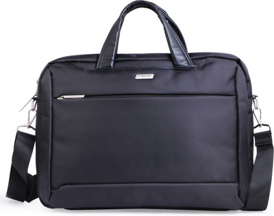 

Carlton London ES1830-Black Waterproof Messenger Bag(Black, 15 L)
