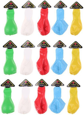

Futaba Solid FUB3177PAT Balloon(Multicolor, Pack of 15)