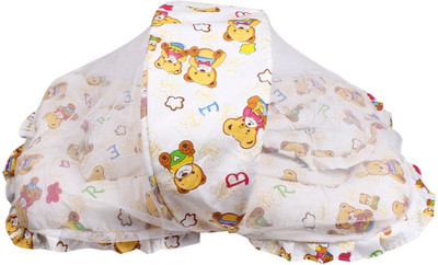 

SATNAM GLOBAL SGSB-01DLXCREAM Satnam Global™ Newborn Baby Sleeping Matrress Trusted Brand High Quality Baby Comfort Includes 1 Rectangular Pillow Color Cream Teddy DLX Size 70cm 45cm DLX(Fabric, Cream)