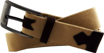 

WOODS Men Formal, Casual Beige Canvas, Fabric, Synthetic Belt
