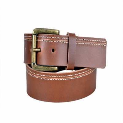

BENCIMODE Men Casual Brown Genuine Leather Belt