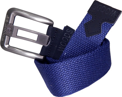 

WOODS Men Formal, Casual Blue Canvas, Fabric, Synthetic Belt