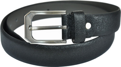 

HORNWOOD Men Casual, Party, Formal, Evening Black Artificial Leather Belt