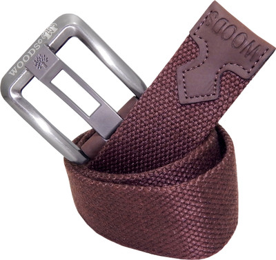 

WOODS Men Formal, Casual Khaki Canvas, Fabric, Synthetic Belt
