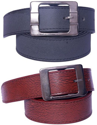 

Besto Men Casual Black, Brown Artificial Leather Belt
